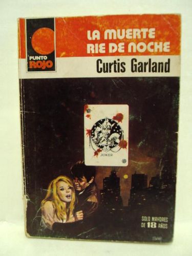 Portada del libro de LA MUERTE RIE DE NOCHE. Sólo mayores de 18 años