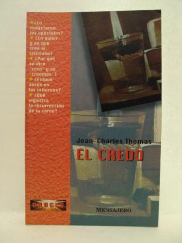 Portada del libro de EL CREDO, Colección “Cauces” número 7
