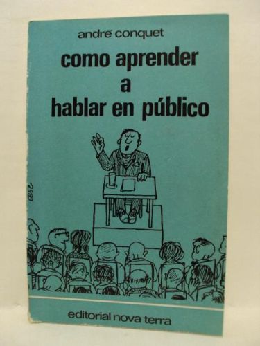 Portada del libro de COMO APRENDER A HABLAR EN PÚBLICO
