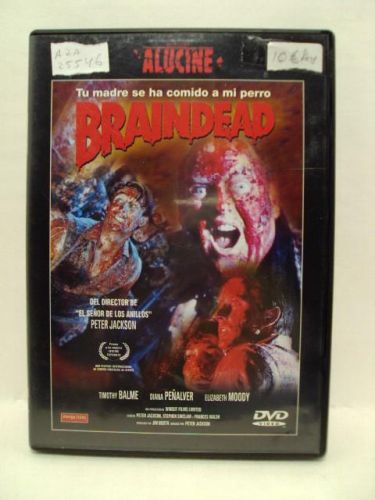 Portada del libro de TU MADRE SE HA COMIDO A MI PERRO BRAINDEAD. DVD