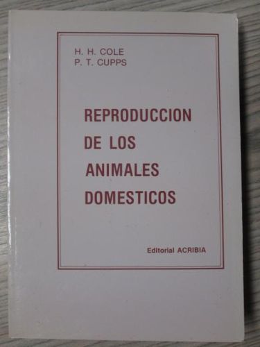 Portada del libro de REPRODUCCIÓN DE LOS ANIMALES DOMÉSTICOS