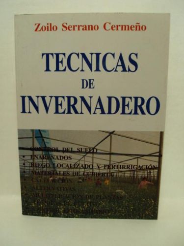 Portada del libro de TECNICAS DE INVERNADERO