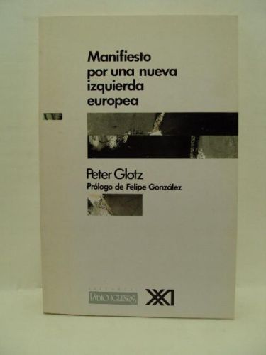 Portada del libro de MANIFIESTO POR UNA NUEVA IZQUIERDA EUROPEA