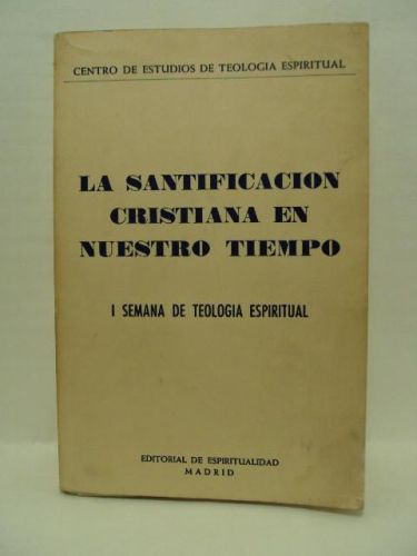 Portada del libro de LA MANIFESTACIÓN CRISTIANA EN NUESTRO TIEMPO. I semana de teología espiritual