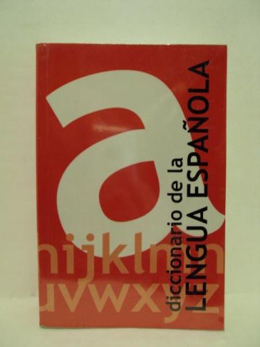 Portada del libro de DICCIONARIO DE LA LENGUA ESPAÑOLA