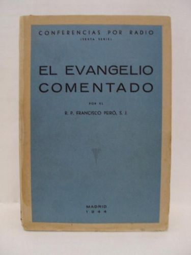 Portada del libro de EL EVANGELIO COMENTADO