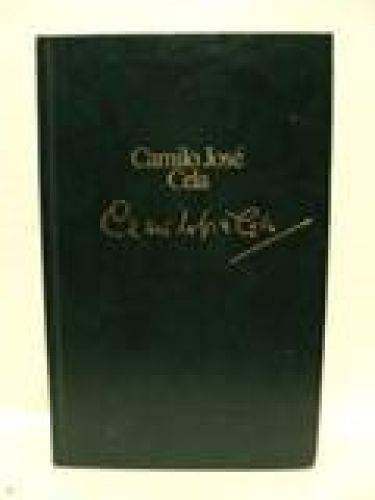 Portada del libro de CAMILO JOSÉ CELA