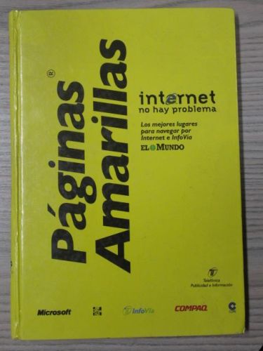 Portada del libro de PÁGINAS AMARILLAS. LOS MEJORES LUGARES PARA NAVEGAR POR INTERNET Y INFO VÍA