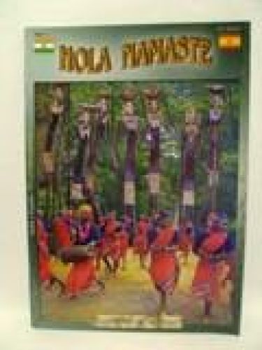 Portada del libro de HOLA NAMASTE Nº 4 India y España Nos comprendemos