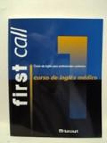 Portada del libro de FIRST CALL. Curso de inglés para profesionales sanitarios. Incluye CD