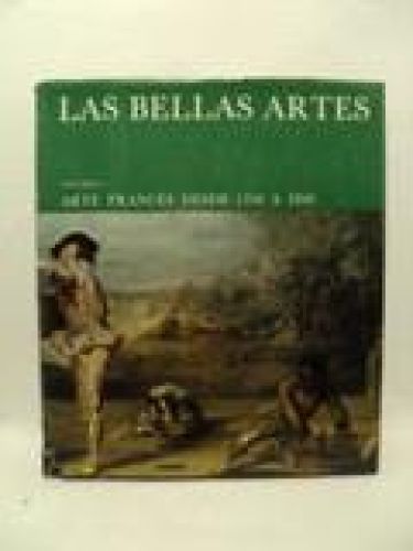Portada del libro de LAS BELLAS ARTES. VOLÚMEN 5.Enciclopedia ilustrada de pintura, dibujo y escultura. ARTE FRANÉS DESDE...