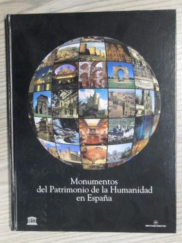 Portada del libro de MONUMENTOS DEL PATRIMONIO DE LA HUMANIDAD EN ESPAÑA
