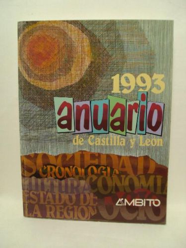 Portada del libro de ANUARIO DE CASTILLA Y LEÓN. 1993. ÁMBITO