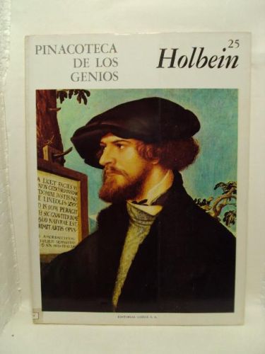 Portada del libro de PINACOTECA DE LOS GENIOS. HOLBEIN