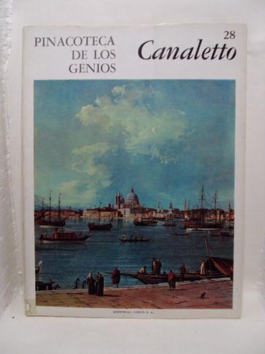 Portada del libro de PINACOTECA DE LOS GENIOS. CANALETTO