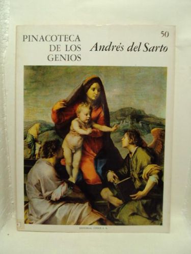 Portada del libro de PINACOTECA DE LOS GENIOS. ANDRÉS DEL SARTO