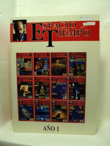 Portada del libro de ESPACIO Y TIEMPO. AÑO 1