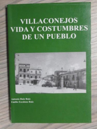 Portada del libro de VILLACONEJOS VIDA Y COSTUMBRES DE UN PUEBLO