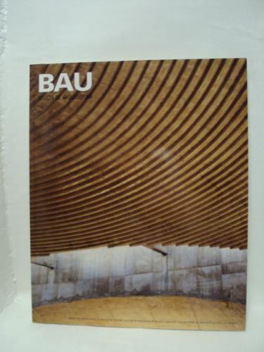 Portada del libro de BAU, revista de arquitectura 2/3