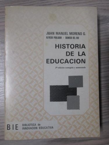 Portada del libro de HISTORIA DE LA EDUCACIÓN