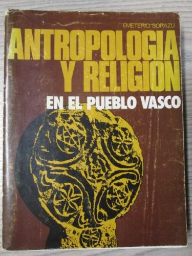 Portada del libro de ANTROPOLOGÍA Y RELIGIÓN EN EL PUEBLO VASCO