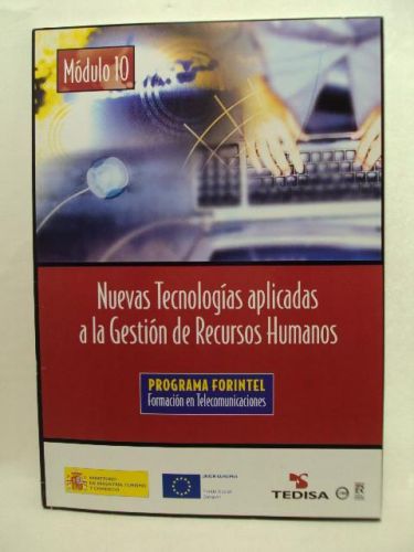 Portada del libro de NUEVAS TECNOLOGÍAS APLICADAS A LA GESTIÓN DE RECURSOS HUMANOS. PROGRAMA FORINTEL. Formación en Telecomunicaciones....