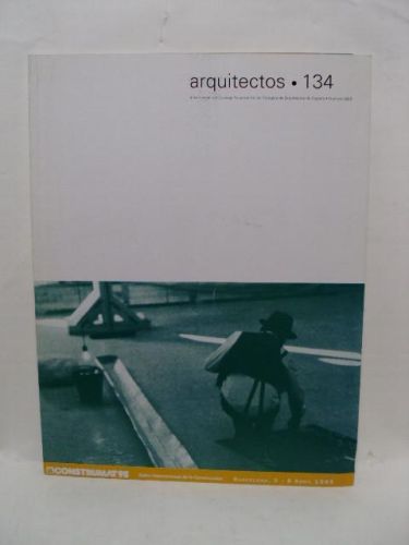 Portada del libro de ARQUITECTOS 134. Nº 94/3. Información del Consejo General de los colegios de Arquitectos de España