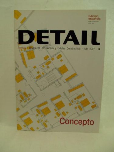 Portada del libro de DETAIL. Revista de Arquitectura y Detalles Constructivos. Hoteles. Año 2007-3