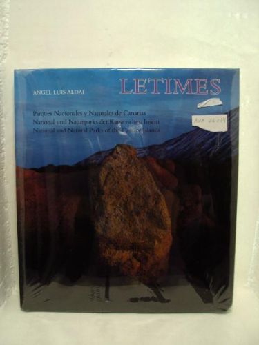 Portada del libro de LETIMES. Parques Nacionales y Naturales de Canarias