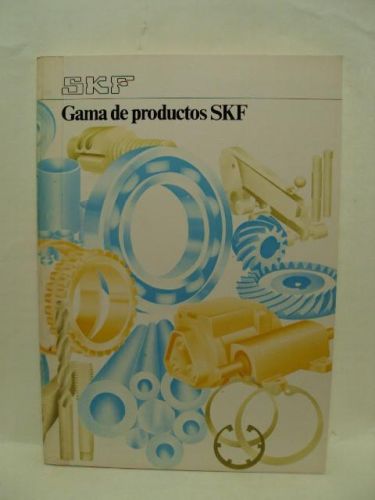Portada del libro de GAMA DE PRODUCTOS SKF