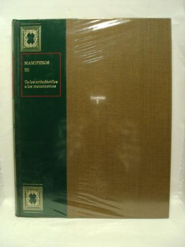 Portada del libro de MAMÍFEROS III