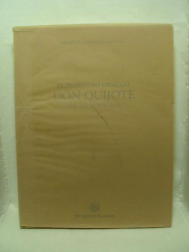 Portada del libro de El Ingenioso Hidalgo don Quijote de la Mancha I