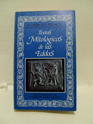 Portada del libro de TEXTOS MITOLÓGICOS DE LAS EDDAS