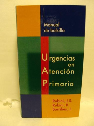 Portada del libro de URGENCIAS EN ATENCIÓN PRIMARIA. Manual de bolsillo