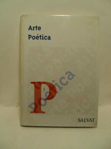 Portada del libro de ARTE POÉTICA, Vol 6