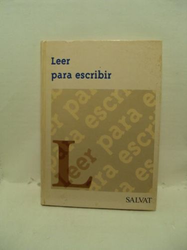 Portada del libro de LEER PARA ESCRIBIR, Vol 7