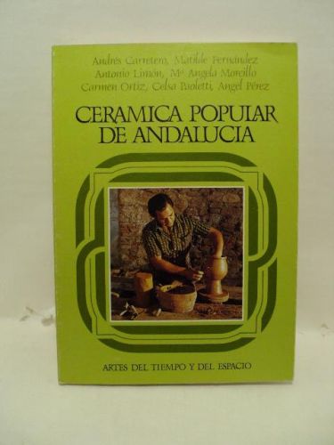 Portada del libro de CERÁMICA POPULAR DE ANDALUCÍA
