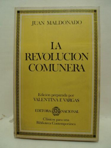 Portada del libro de LA REVOLUCIÓN COMUNERA