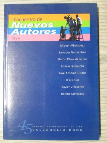 Portada del libro de I ENCUENTRO DE NUEVOS AUTORES 1999