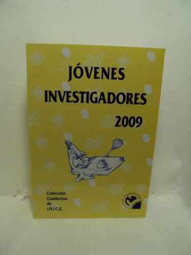 Portada del libro de JÓVENES INVESTIGADORES 2009