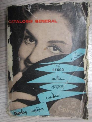 Portada del libro de CATALOGO GENERAL DE DISCOS