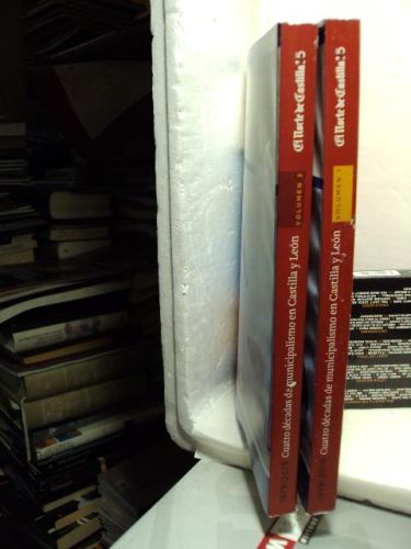 Portada del libro de EL NORTE DE CASTILLA 165 AÑOS. 40 cuatro décadas de municipalismo en Castilla y León 1979-2019, 2 Volúmenes