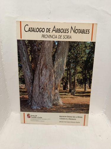 Portada del libro de CATÁLOGO DE ÁRBOLES NOTABLES. Provincia de Soria