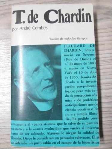Portada del libro de T. DE CHARDIN