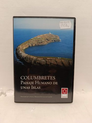 Portada del libro de COLUMBRETES. Paisaje Humano de Unas Islas