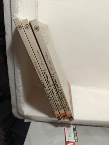 Portada del libro de TEORÍA ECONÓMICA SUPERIOR 3 TOMOS: U. D. I, II, III