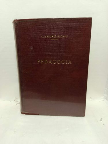 Portada del libro de PEDAGOGÍA