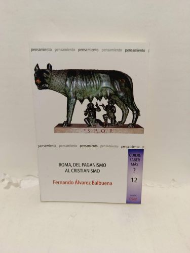 Portada del libro de ROMA, DEL PAGANISMO AL CRISTIANISMO