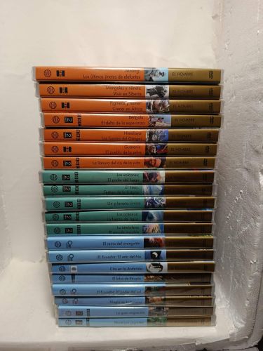 Portada del libro de EL PLANETA VIVO (20 DVD: 7 DVD El Hombre, 5 DVD La Tierra y 8 DVD El Reino Animal)