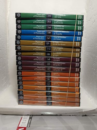 Portada del libro de PASEO POR EL PATRIMONIO (19 DVD)